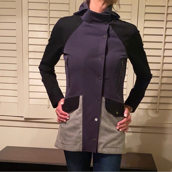 Veronica Beard wool and cashmere hooded jacket/coat - Picture 2 of 12